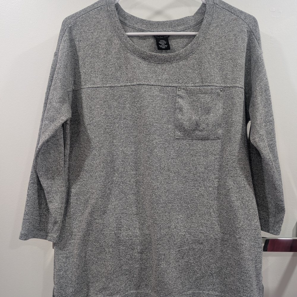 Calvin Klein - Sweater, Long Sleeve, Grey